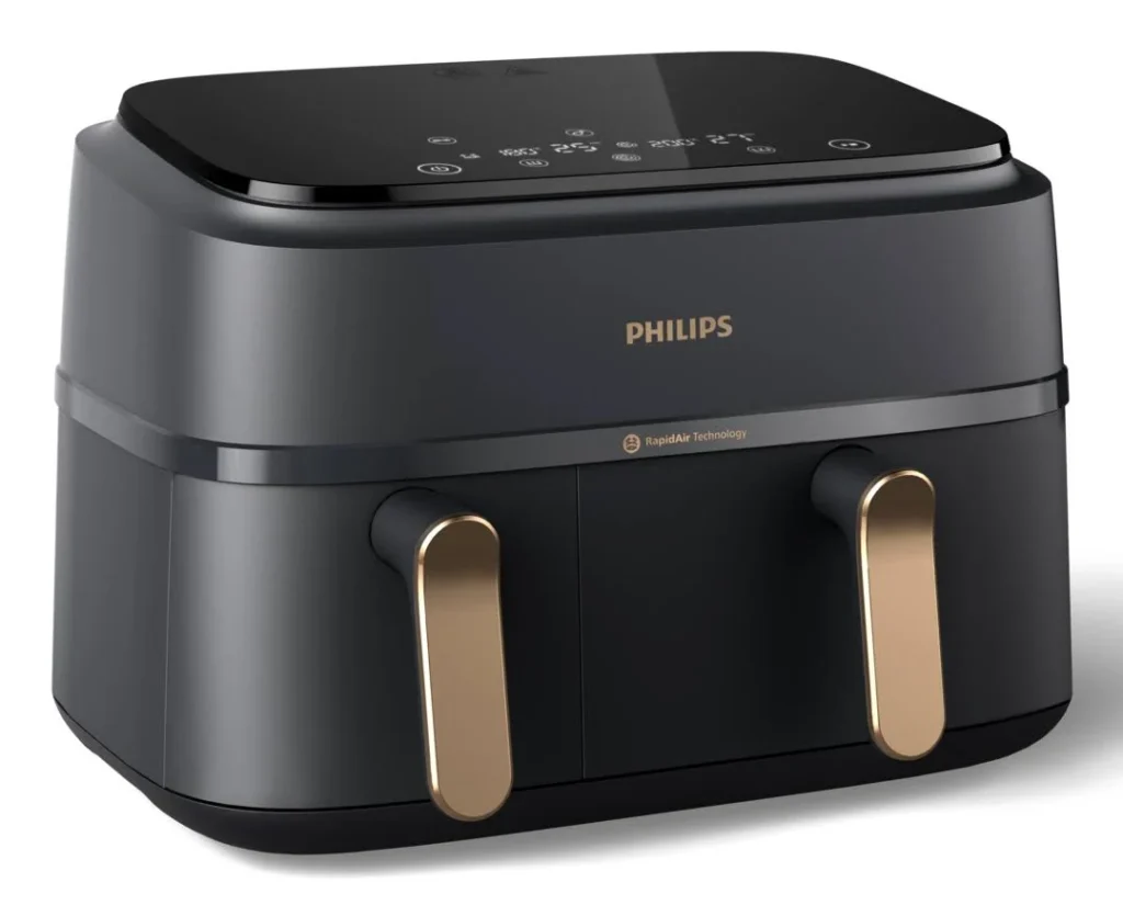 philips 3000 series dual basket airfryer xxl (na352 00) family air fryer australia